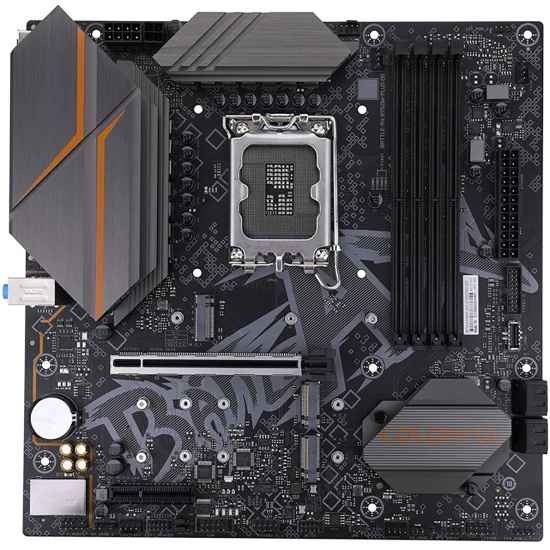 Материнская плата Colorful BATTLE-AX B760M-PLUS D5 V20, LGA 1700, Intel B760, 4xDDR5, 4xSATA, 3xM.2, 1xPCIe 5.0 x16, 1xPCIe 4.0 x4, 1xHDMI, 1xDP, 1x2.