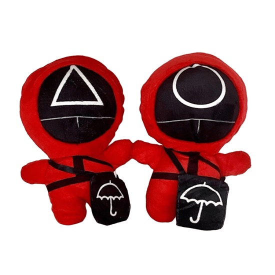 Мягкая игрушка Игра в кальмара охранник