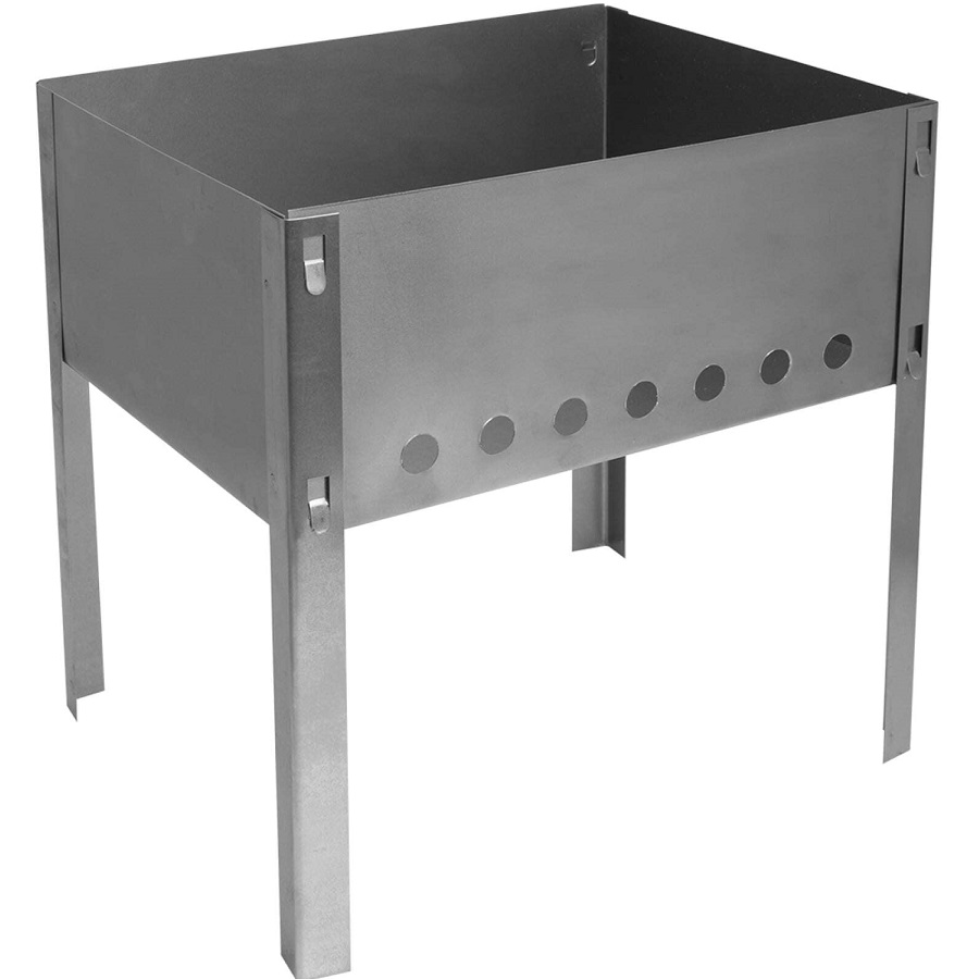 Мангал  HOT POT 300х240х300 мм, сборный, без шампуров в коробке (61530)