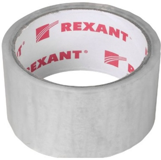 Скотч упаковочный REXANT 48 мм х 50 мкм, прозрачный, рулон 36 м (6/72)