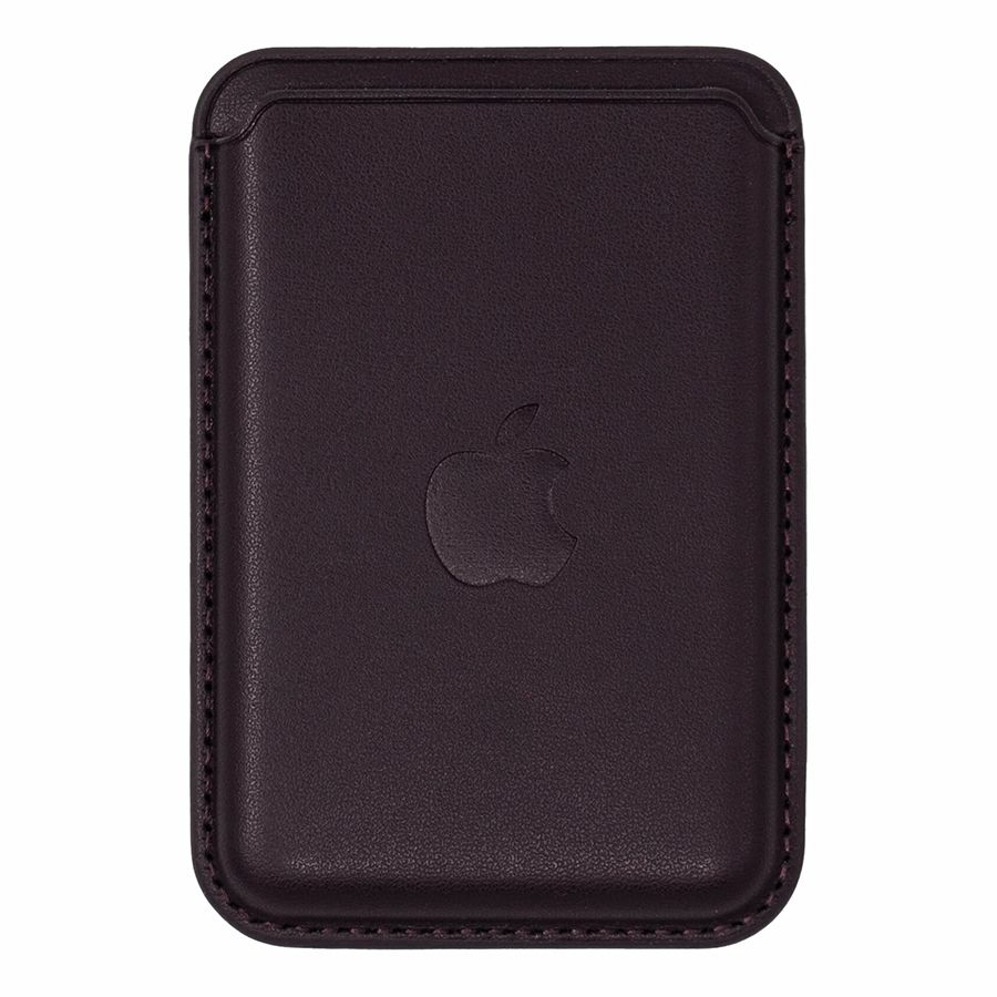 Кошелек для карт Leather Card Holder (Cherry) с анимацией (крепкий магнит)