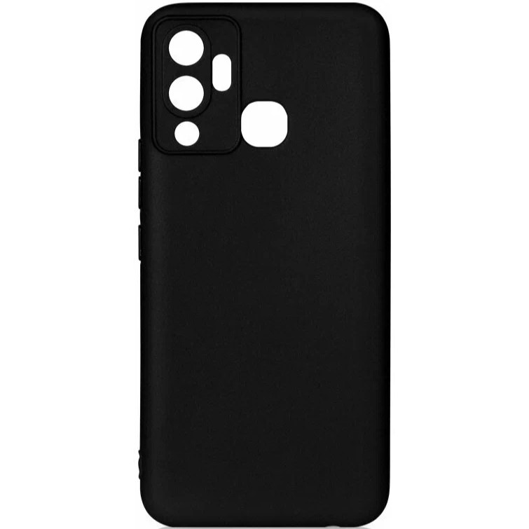 Силиконовый чехол DF для Infinix Hot 12 Play DF inCase-07 (black)
