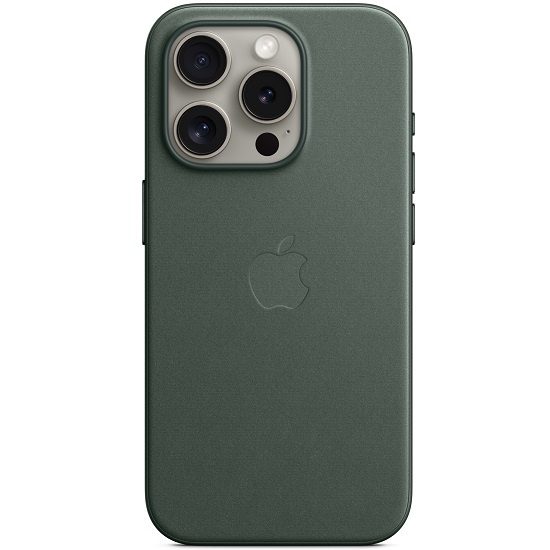 Задняя накладка FineWowen для iPhone 15 Pro Evergreen