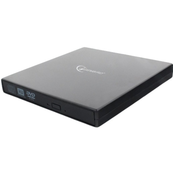 Внешний привод DVD GEMBIRD DVD-USB-02 пластик, черный(Б/У)