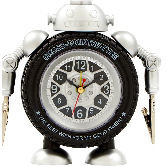 Часы настольные «Робот», с подвесом, плавный ход, АА 9918998