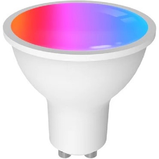 Умная лампочка MOES Matter WiFi LED Bulb GU10 (RGB+CW) 4.7W (MWB-TD5-RCW-GU10)