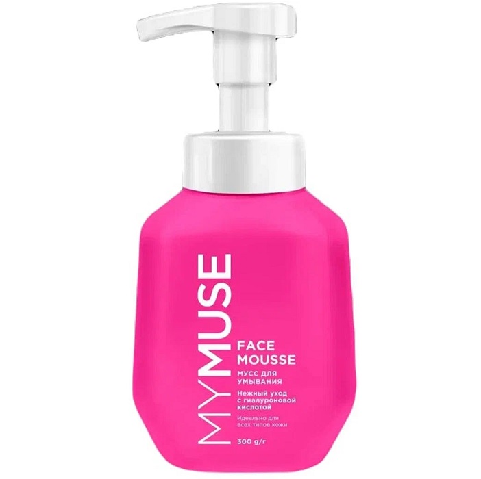 Мусс для умывания MYMUSE для всех типов кожи 300мл 145018