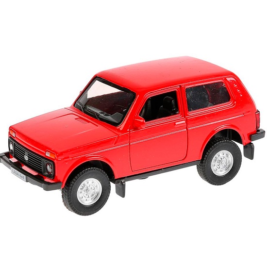 Модель Технопарк LADA4X4 красный   в коробке