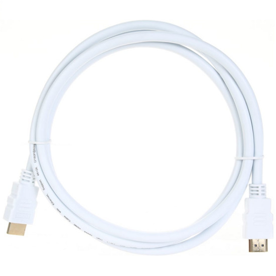 Кабель HDMI <--> HDMI  1.8м AOPEN ACG711W белый