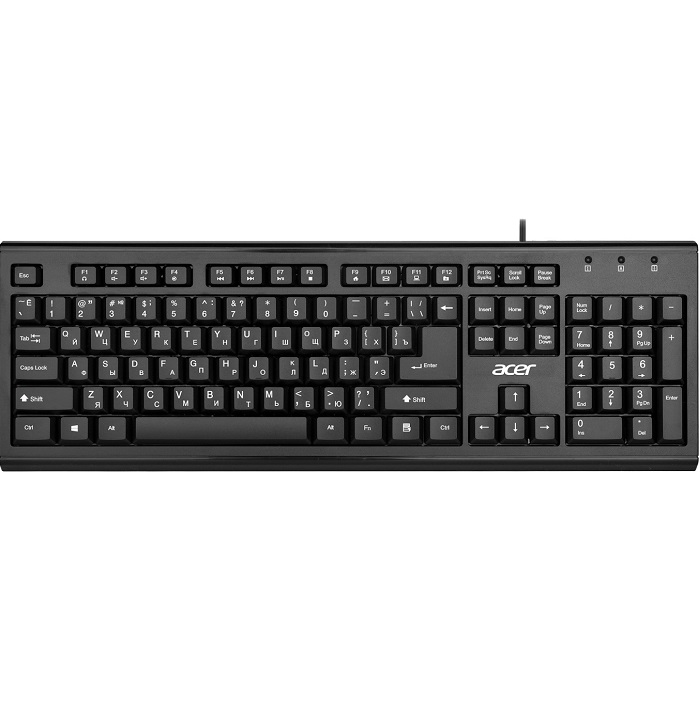 Клавиатура Acer OKW120 черный