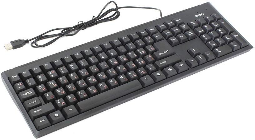 Клавиатура SVEN 303 Standard PS/2 Black