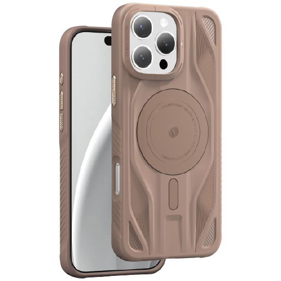 Задняя накладка KEEPHONE ASTON MAGSAFE для iPhone 16 PRO DESERT