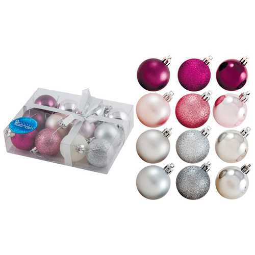 Набор шаров "Жемчуг" (12 шт), размер 4 см арт.001273