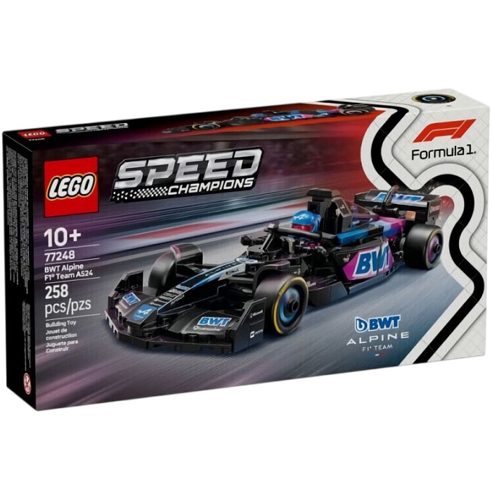 Конструктор LEGO Speed Champions 77248 Formula 1 BWT Alpine Team A524