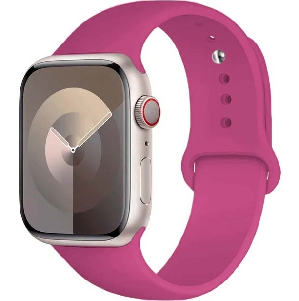 Силиконовый ремешок SPORT BAND 42/44/45/49мм (силикон) 16, фуксия