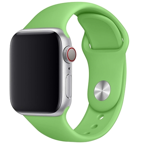Силиконовый ремешок ISA для Apple Watch 38/40mm Sport Зеленый