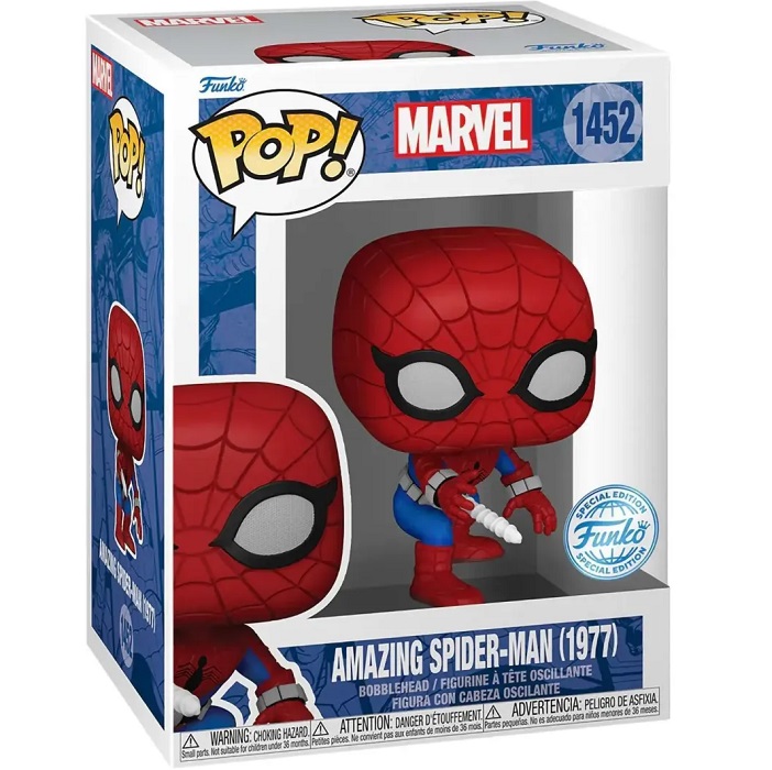 Фигурка Funko POP! Bobble Marvel Amazing Spider-Man (1977) (Exc) (1452) 84526