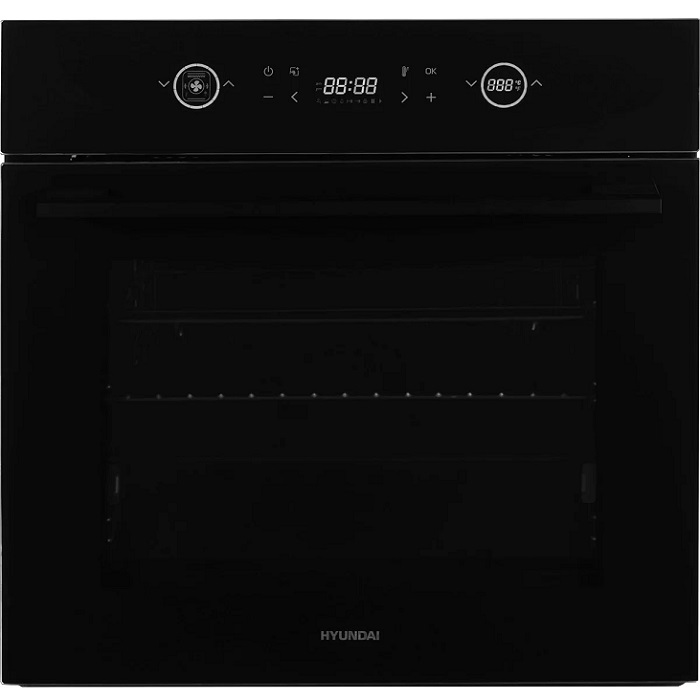 Духовой шкаф Hyundai HEO 6752 BG черное стекло