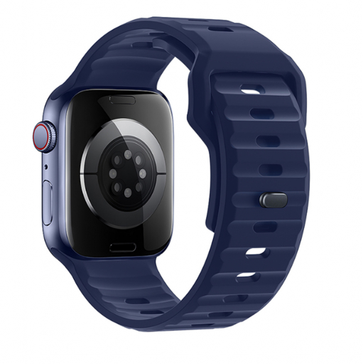 Силиконовый ремешок HOCO WA27 Flexible для APPLE Watch 42/44/45/49mm, синий