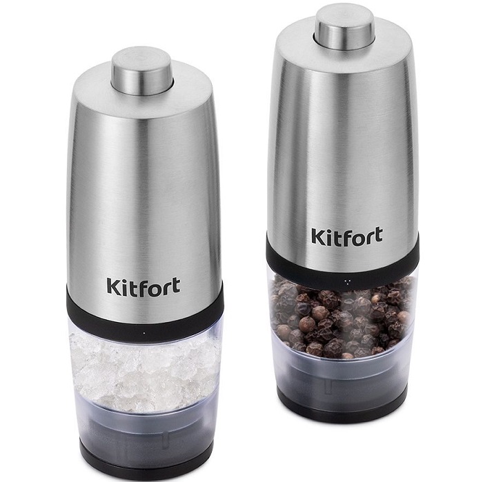 Набор автоматических мельниц для соли и перца KITFORT КТ-6004