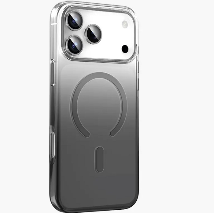 Задняя накладка KEEPHONE AURORA PRO MagSafe Case для iPhone 17 Pro Max (Black)