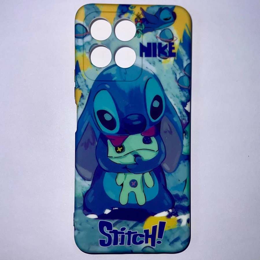 Силиконовый чехол NONAME для Honor X6 с рисунком (вид №4)