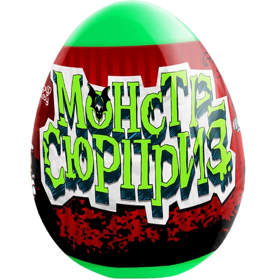 Игрушка-сюрприз «Монстр» в яйце, с наклейками 10123842