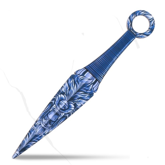 Деревянное оружие, детское сувенирное «Волк», нож кунай, 26 х 4 см