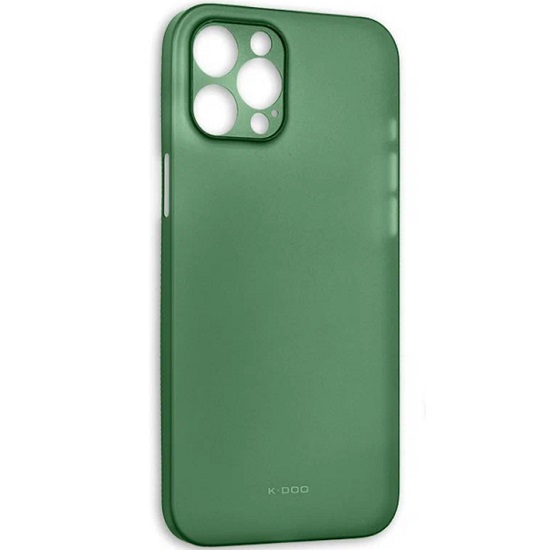Задняя накладка K-DOO для iPhone 13 Pro Air Skin Зеленый