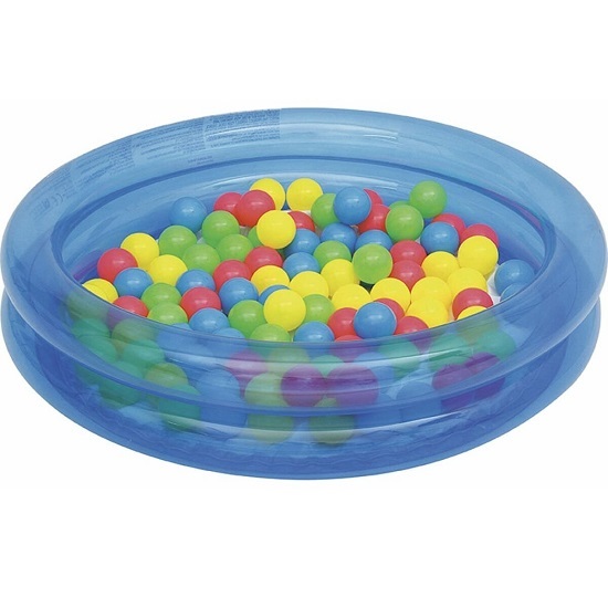 Бассейн надувной 91x20см с мячами BESTWAY, 73л, от 2 лет, 51085