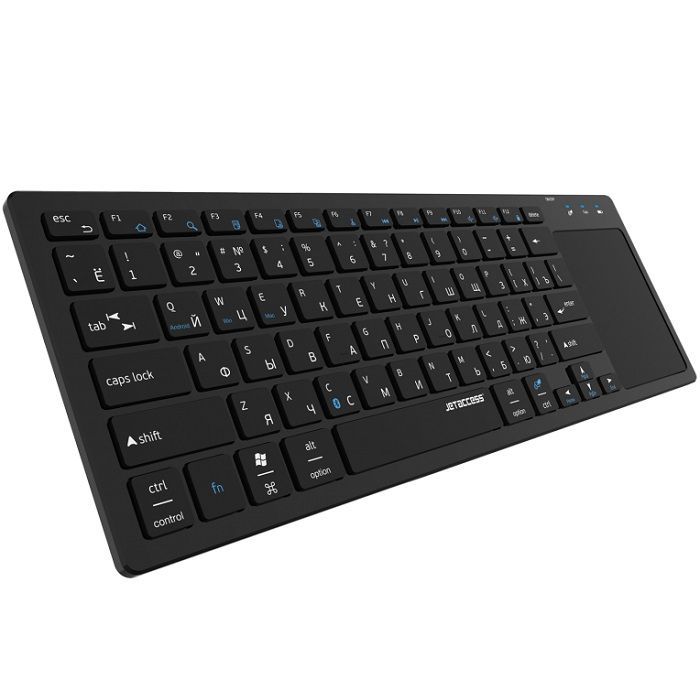 Клавиатура JETACCESS SLIM LINE K6 BT, черный bluetooth