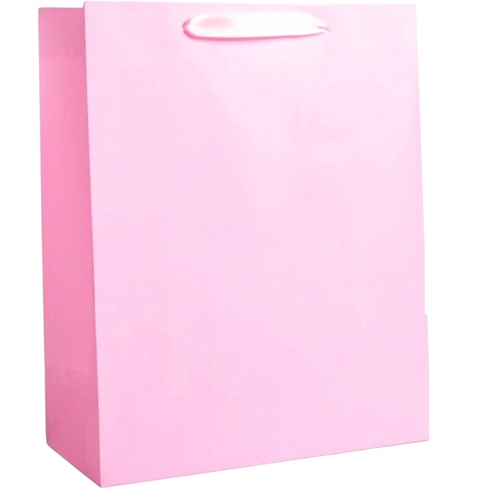 Пакет «Розовый», M 25.5×30×9 см 10786763