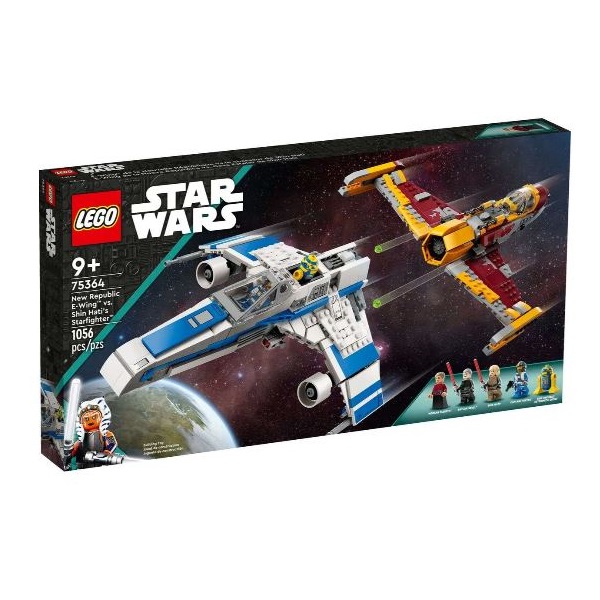 Конструктор LEGO Star Wars 75364 Истребитель «E-wing» против истребителя Шин Хати