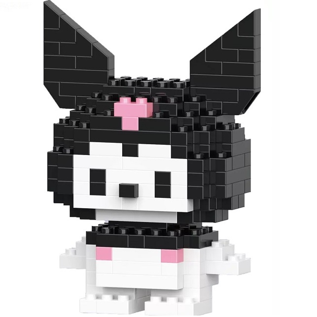 Фигурка-конструктор "Куроми Хеллоу Китти" ч/б 16