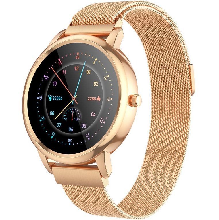 Смарт-часы HOCO Y8 розовое золото