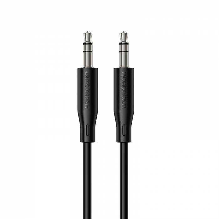 Кабель Jack 3.5 <--> Jack 3.5  1.0м BOROFONE BL26 Black