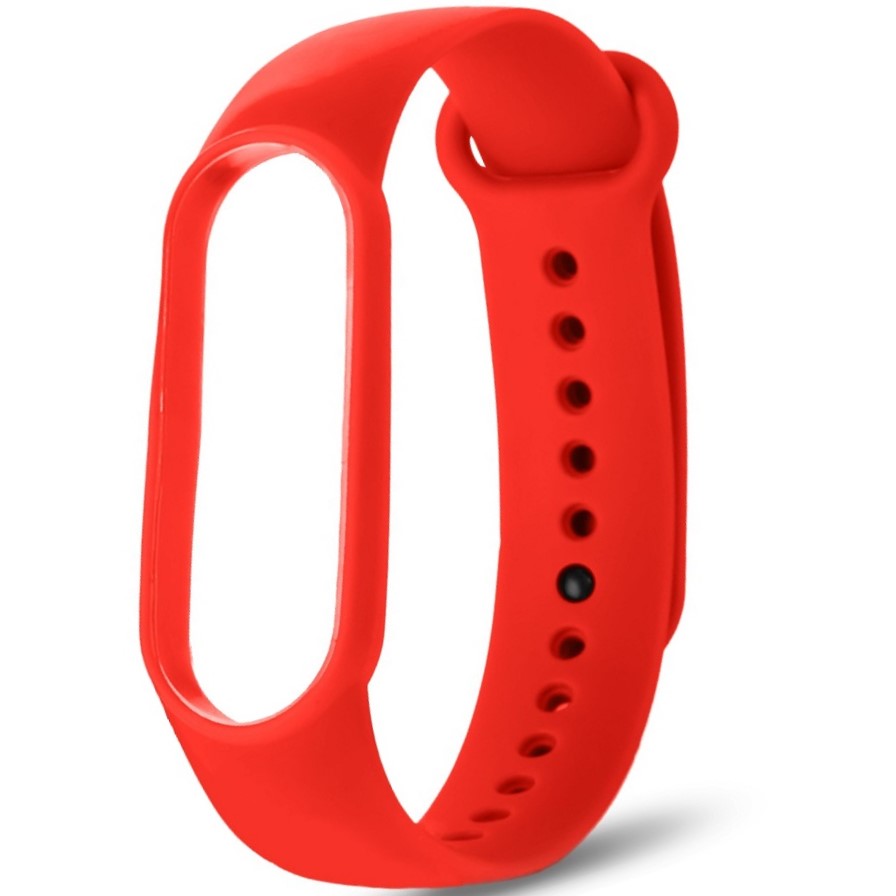 Силиконовый ремешок NONAME для Xiaomi Mi Band 5 Red
