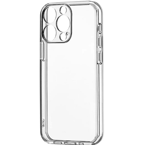 Силиконовый чехол Clear Case для iPhone 15 Pro, 2mm прозрачный (в техпаке)