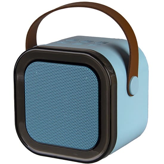 Колонка портативная K12 голубая