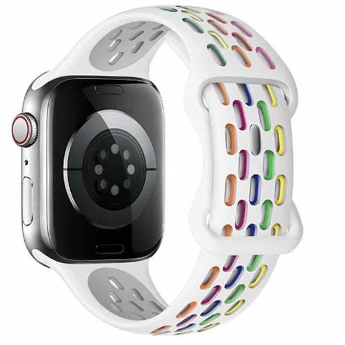 Силиконовый ремешок HOCO WA19 для APPLE Watch 38/40/41mm, белый