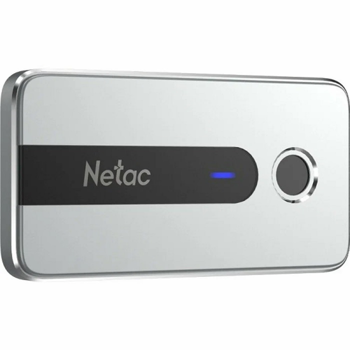 Внешний SSD 1Tb Netac Z11 1Tb USB 3.2 Gen 2 Type-C NT01Z11-001T-32SL (отпечаток пальца)
