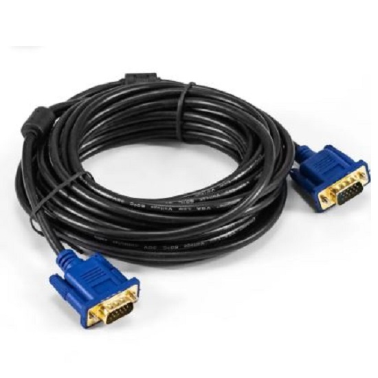 Кабель VGA <--> VGA  7.5м EXEGATE Pro EX-CC-PVGA-15M15M-7.5, 2 фильтра, позолоченные контакты, экран