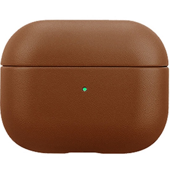 Кожанный чехол KZDOO LUXCRAFD для AirPods 2 коричневый