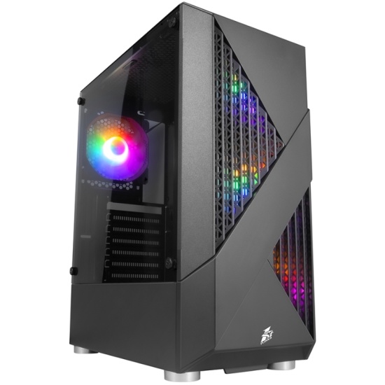 Корпус 1STPLAYER FIREROSE F3-A Black F3-A-BK-4F1