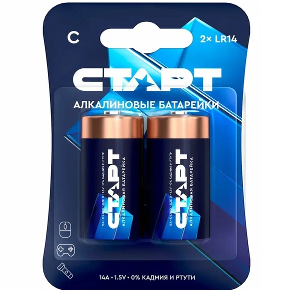 Элементы питания СТАРТ LR14-BL2