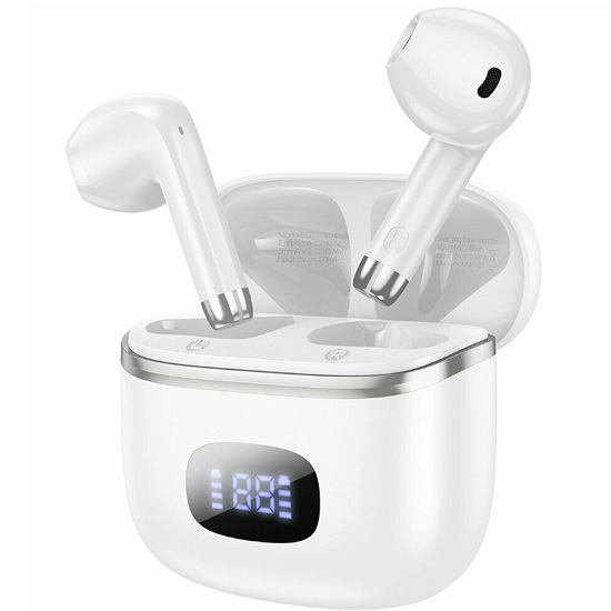 Наушники HOCO EQ1, TWS, белый