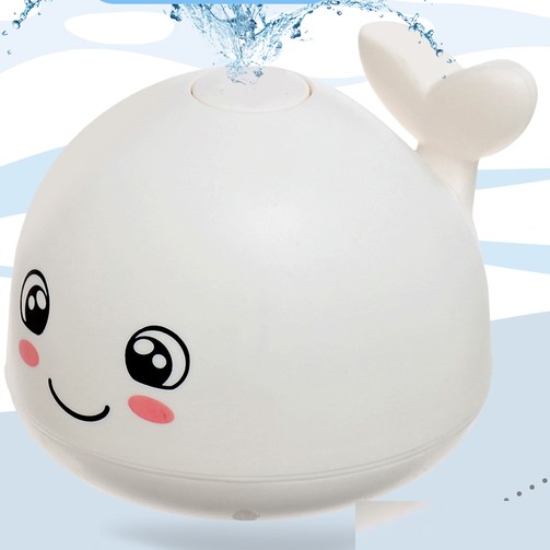 Игрушка для ванны «Кит», свет, Крошка Я, белый 10458567