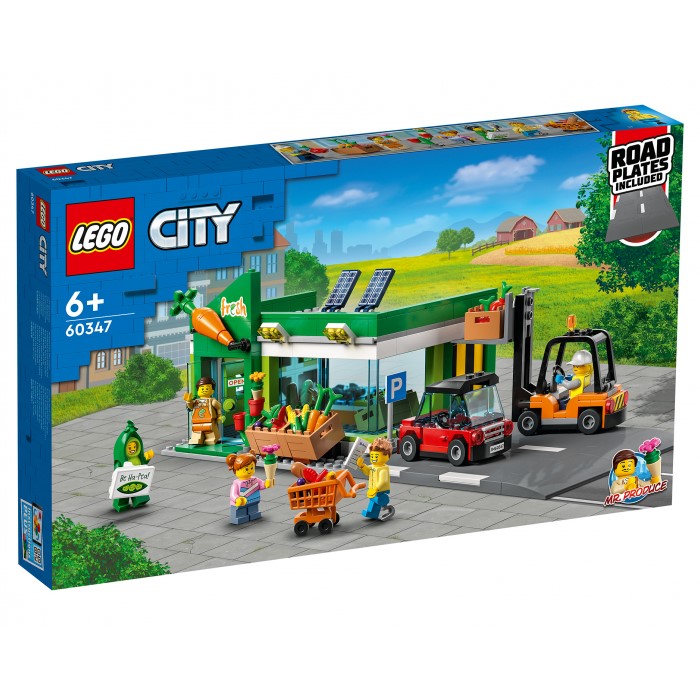 Конструктор LEGO City 60347 Продуктовый магазин