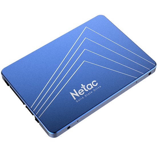 Накопитель SSD 2.5" 128Gb Netac N600S Series <NT01N600S-128G-S3X> Retail (SATA3, up to 510/440MBs, 3D TLC, 7mm)