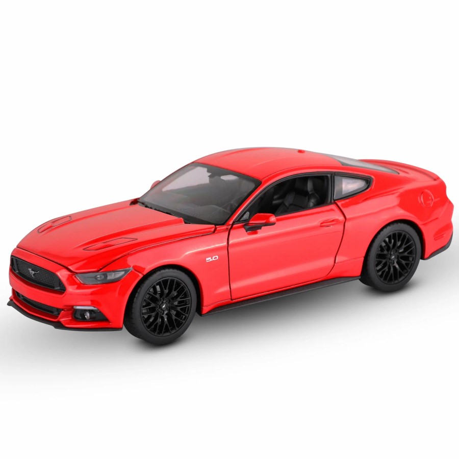 Машинка WELLY 1:24 Ford Mustang GT 2015, красный